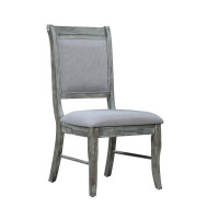 Coaster Furniture 123092 Darcy Upholstered Padded Side Chairs Grey (Set of 2)